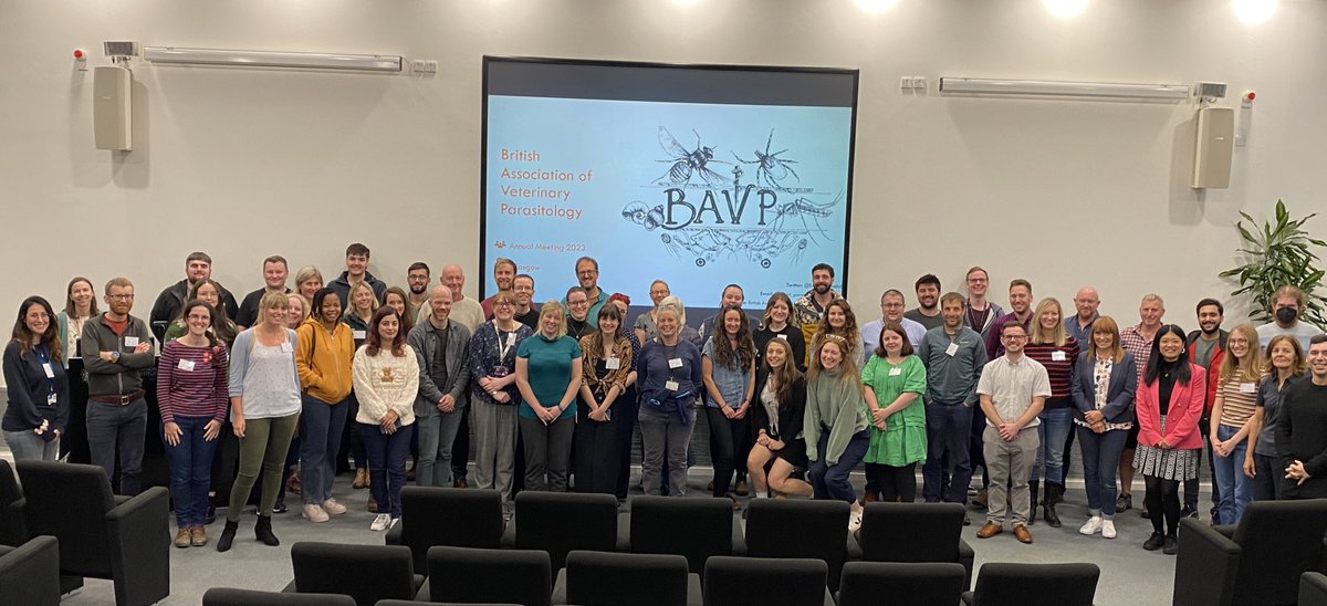 British Association for Veterinary Parasitology (@bavet_parasitol) on Twitter photo Thank you to this amazing group of people for making the BAVP Annual Meeting so much fun!
Thank you to <a href="/UofGlasgow/">University of Glasgow</a> for hosting!
#BAVP23 Thank you to this amazing group of people for making the BAVP Annual Meeting so much fun!
Thank you to <a href="/UofGlasgow/">University of Glasgow</a> for hosting!
#BAVP23