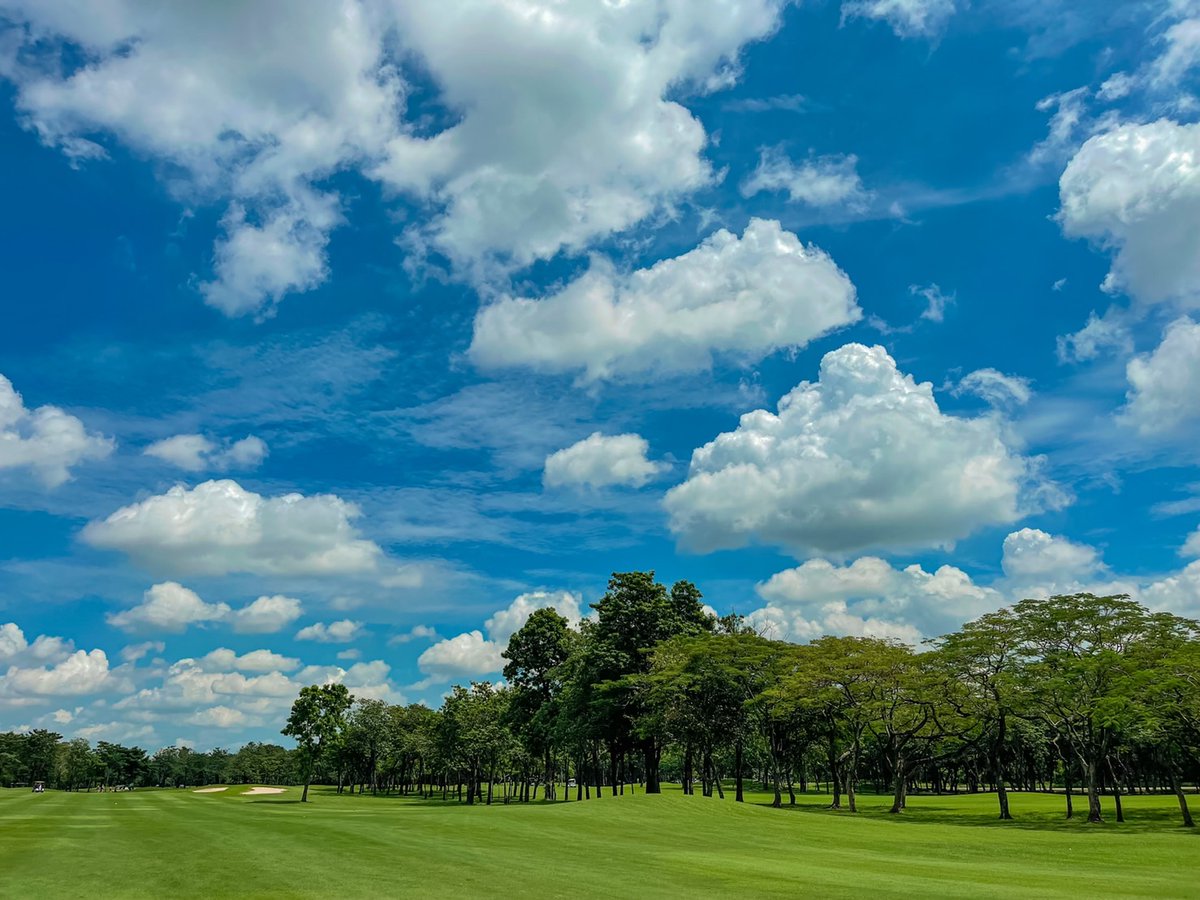 U__pie's tweet photo. ☀️☁️⛳ https://t.co/ivp7ZobgP4