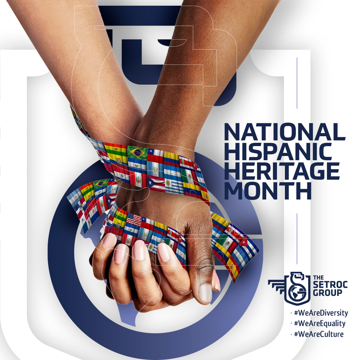 👏LET'S CELEBRATE THE NATIONAL HISPANIC HERITAGE MONTH👏 We are proud to be part of the roots of such a wonderful and diverse culture. #HispanicHeritageMonth #latinosunidos #hispanic #SomosLatinos #orgullolatino