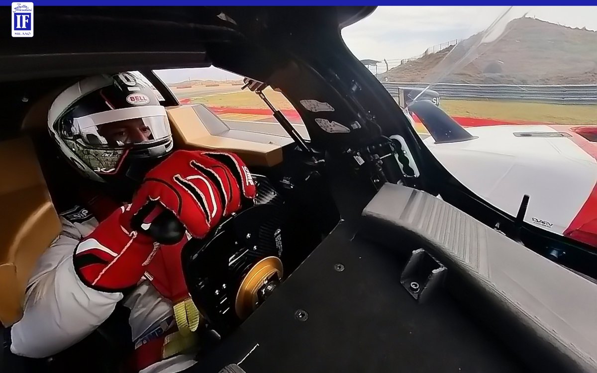 IFautomobili's tweet photo. 🇪🇸 Back in Spain for the third time, Isotta Fraschini had been able to test its Tipo 6 LMH Competizione even in dark 🌘 and rainy 🌧 conditions in MotorLand Aragón.

📄 At the end of the three days, the car completed 251 laps for a total of 1341 kilometers! 🚗
_____
#IsottaFraschini #Tipo6LMH #hypercar #LMH #TheFastestLuxury #MarcoBonanomi #JeanKarlVernay #MatteoMalucelli #MotorlandAragon