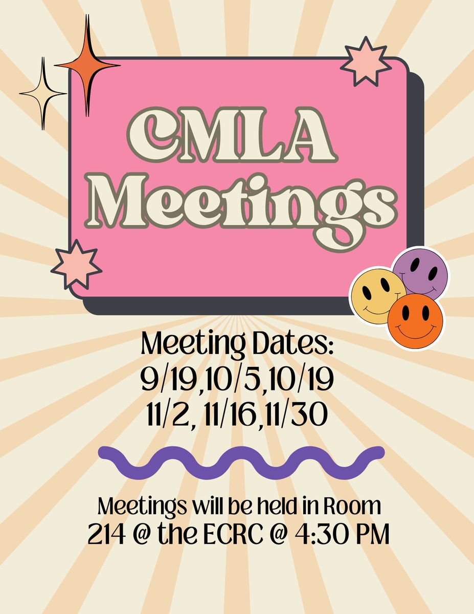 SAVE THE DATE! Check out our upcoming meetings and mark your calendars! See you soon! 😉 <a href="/SFASU/">Stephen F. Austin State University</a>