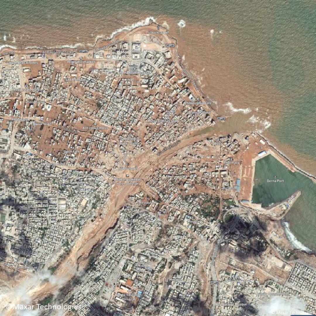 FAOemergencies's tweet photo. On 10 September, storm Daniel caused extensive flooding in Libya. Thousands of people are now affected along the coastline and northeastern Libya.

Read this #StoryMap to understand the potential impact on agriculture and livelihoods 👉 https://t.co/rU51mzxsCQ

#DataInEmergencies https://t.co/fTEyXCgjSE