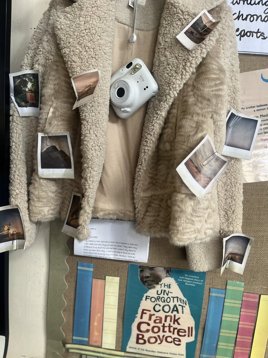 LiteracyAlex's tweet photo. Great to be at the new @birdinbushSE15 today to work with their brilliant staff on planning their upcoming Writing Roots. We also got to take a sneak peak at Year 6 and the amazing writing already coming out of their first text, The Unforgotten Coat 🧥 @theliteracytree https://t.co/e8GutVoA6m