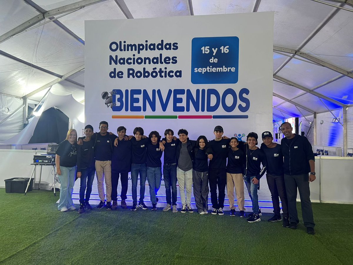 leojjw's tweet photo. Olimpiadas Nacionales de Robótica 2023 https://t.co/qnTYe7YI5w