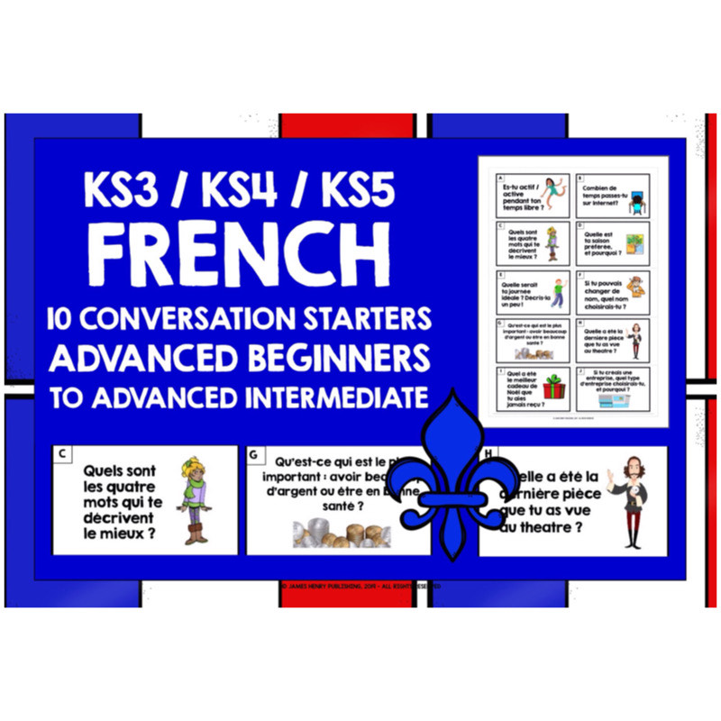 LivelyLangs's tweet photo. Download for free: ideal for #Frenchspeakingpractice
#frenchconversationstarters #gcsefrench #ks5french #alevelfrench #mfltwitterati #thelivelylearningclassroom #thelivelylanguagesclassroom #https://www.teacherspayteachers.com/Product/FRENCH-CONVERSATION-STARTERS-FREEBIE-9942797 https://t.co/FyWLrcYxhD