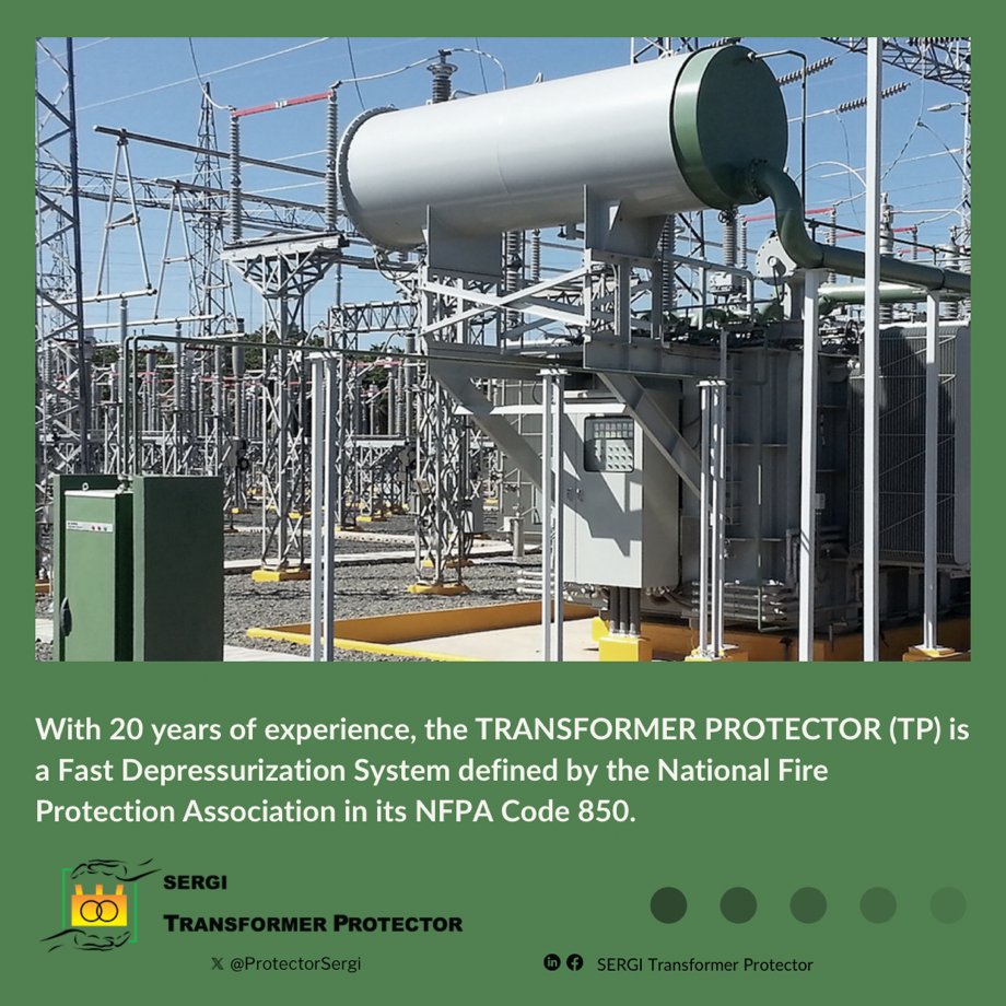 ProtectorSergi's tweet photo. Join the ranks of hundreds of satisfied customers who rely on the TRANSFORMER PROTECTOR to safeguard their transformers.  Discover the ultimate proven solution against transformer explosions and fires. 

Learn more: https://t.co/aHArJiAq1Y https://t.co/BuJhR1JqKW