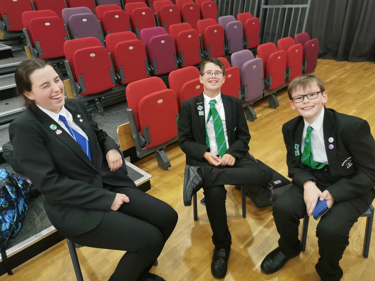 Amy, Lennon and Finley found their favourite chairs in Stage School tonight!