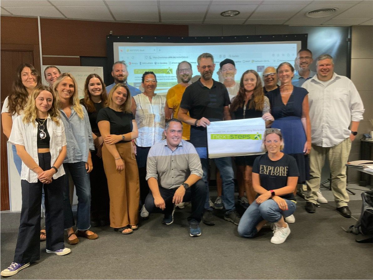 💡Today was the last of a two-day transnational meeting of the NEXTSTEPS project. Beyond assessing and coordinating advances, such as the upcoming pilots in prisons, we had a session aimed at equipping partners to effectively deliver future prison staff training workshops.