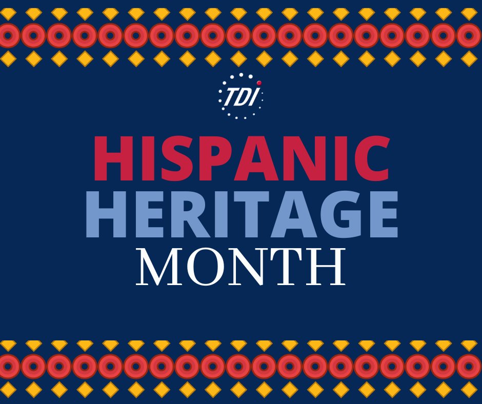 TDI recognizes and honors the Hispanic and Latinx communities on the first day of National Hispanic Heritage Month. census.gov/newsroom/stori…
#TDIForAccess #NationalHispanicHeritageMonth