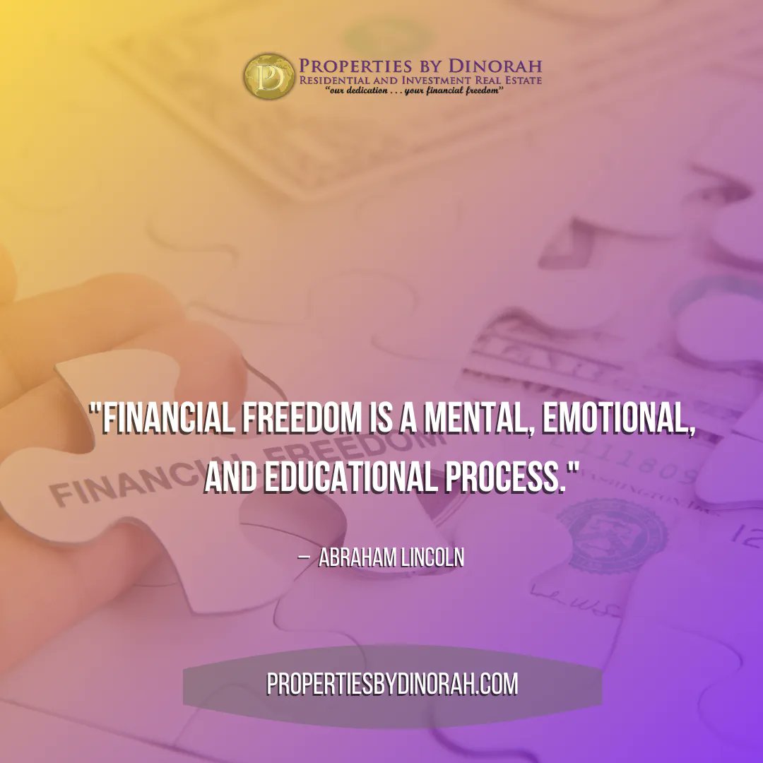 DiCarmenate's tweet photo. "Financial freedom is a mental, emotional, and educational process." - Robert Kiyosaki 

#propertiesbydinorah #santaanahouses #dinosellssantaana #santaanahouseforsale #santaanasellers #santaanabuyers #ochousing #ochouseforsale #orangecountysellers #santaanarealestate https://t.co/L64CZdpBQ7