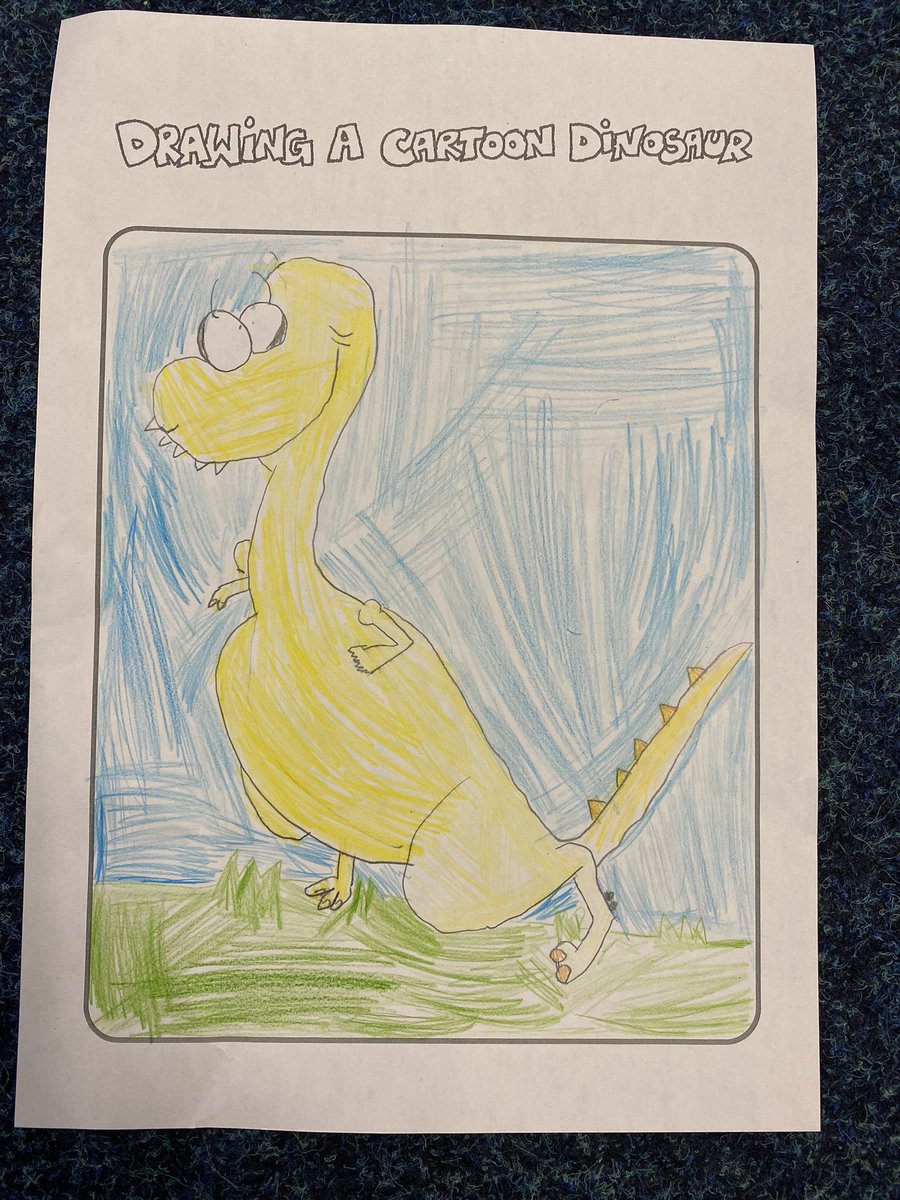 LadymountNews's tweet photo. Draw a Dinosaur competition @STEMLiveLessons #STEMLive #OUMNH https://t.co/CcAqFj4xhx