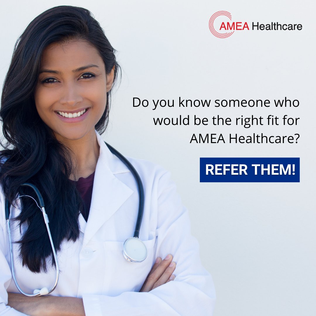 When you refer a friend to us, we will do our best to find an opportunity to match their skills and experience. If we can place them in a job successfully and you meet all eligibility requirements, you could even earn a cash bonus! Get started: nsl.ink/bolG #AMEA