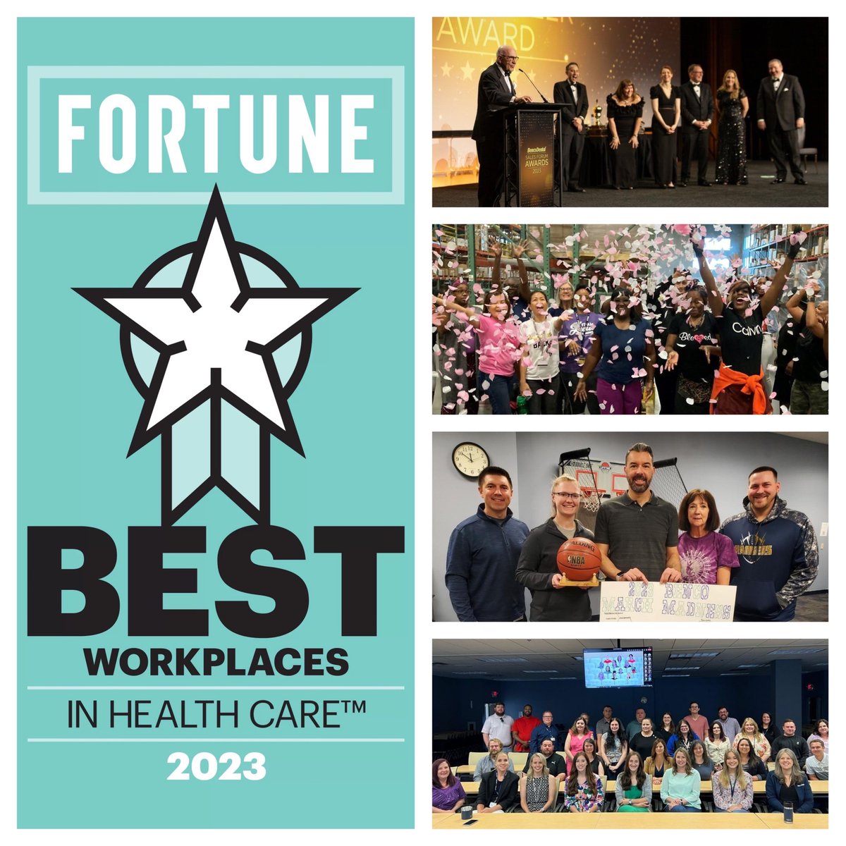 It’s official! Thanks to our people, we’re proud to have made number 25 of Top 40 best places to work in healthcare from Fortune. Our company culture is our top priority! #GPTWcertified #BestWorkplaces #Benco #BencoDental #Dental