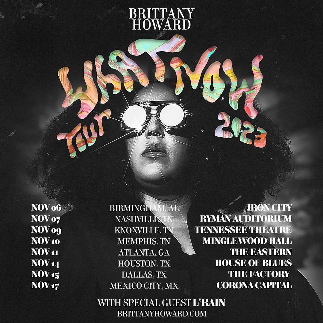 Tickets for the November WHAT NOW tour with @lrain0000 are officially on-sale now! I can’t wait to see you all and stay tuned for more updates on new music coming soon. brittanyhoward.com