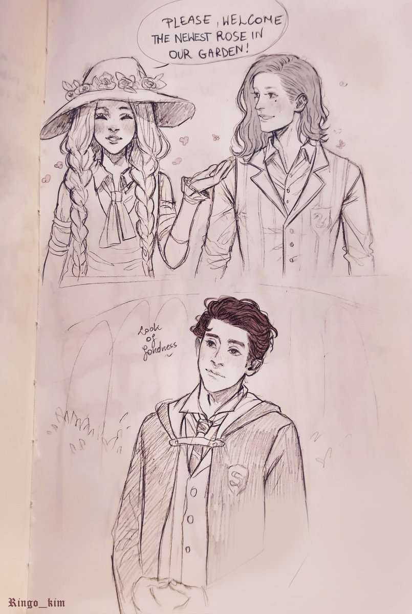 Some sketches of Oswald I drew while playing Hogwarts Legacy 😌💗
#traditionalart #hogwartslegacy #harrypotter #slytherin #artgallery #art #drawing #2dart #sketch #illustraton #originalcharacter