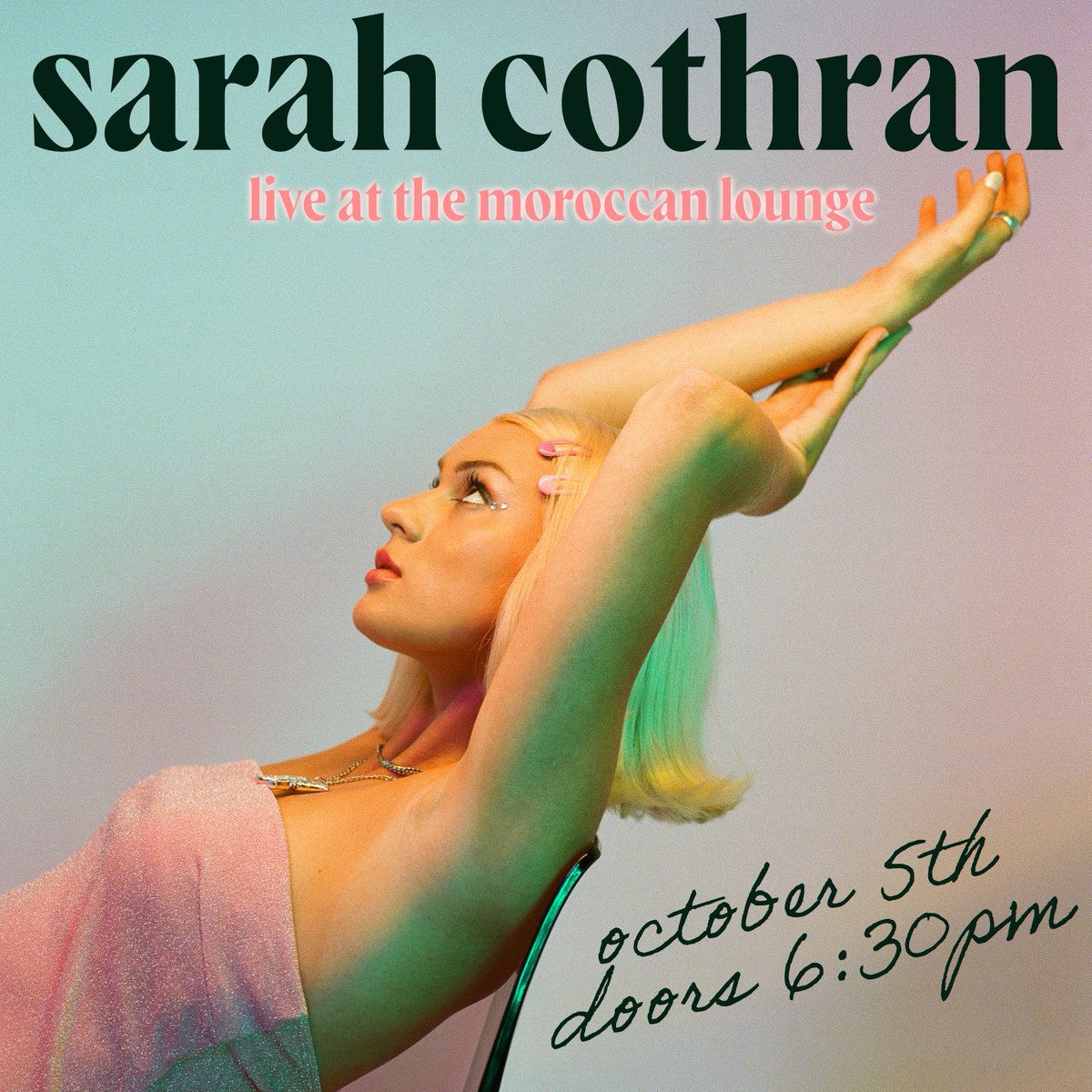 who's gotten tickets for my show in LA on 10/5?!💗 they're available at the link in my bio. Can't wait to play new songs for y'all :)