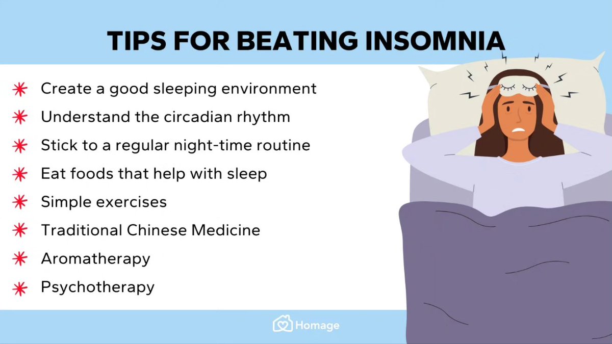 BetterHealthZw's tweet photo. These may also help:

Sleep sounds 
Getting a workout during the day
Avoid napping during the day 
#forbetterhealth #zimbabwe https://t.co/bC5rXF5xi0
