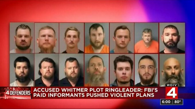 judymorris3's tweet image. Final Three Men Acquitted and Break Down Crying in Junk Whitmer Kidnapping Case That Was Hatched, Planned, Paid For, and Executed by #ChrisWray’s FBI in Vicious Plot Against Innocent Michigan Men

The #FBI should be criminally prosecuted for malicious prosecution, lying and