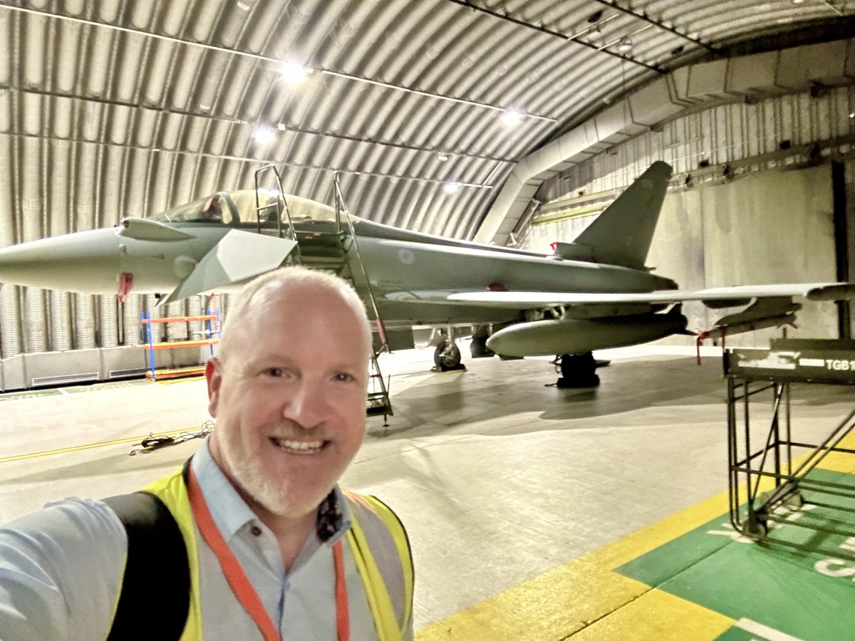 GazMcIntyre's tweet photo. I’m having a weapon #wingfriday… still buzzing from my trip to 2 Sqn and getting up close with ZK376… #avgeek #photo #phoon #Typhoon #eurofighter #RAFLossiemouth https://t.co/fVJ2FY8hvw