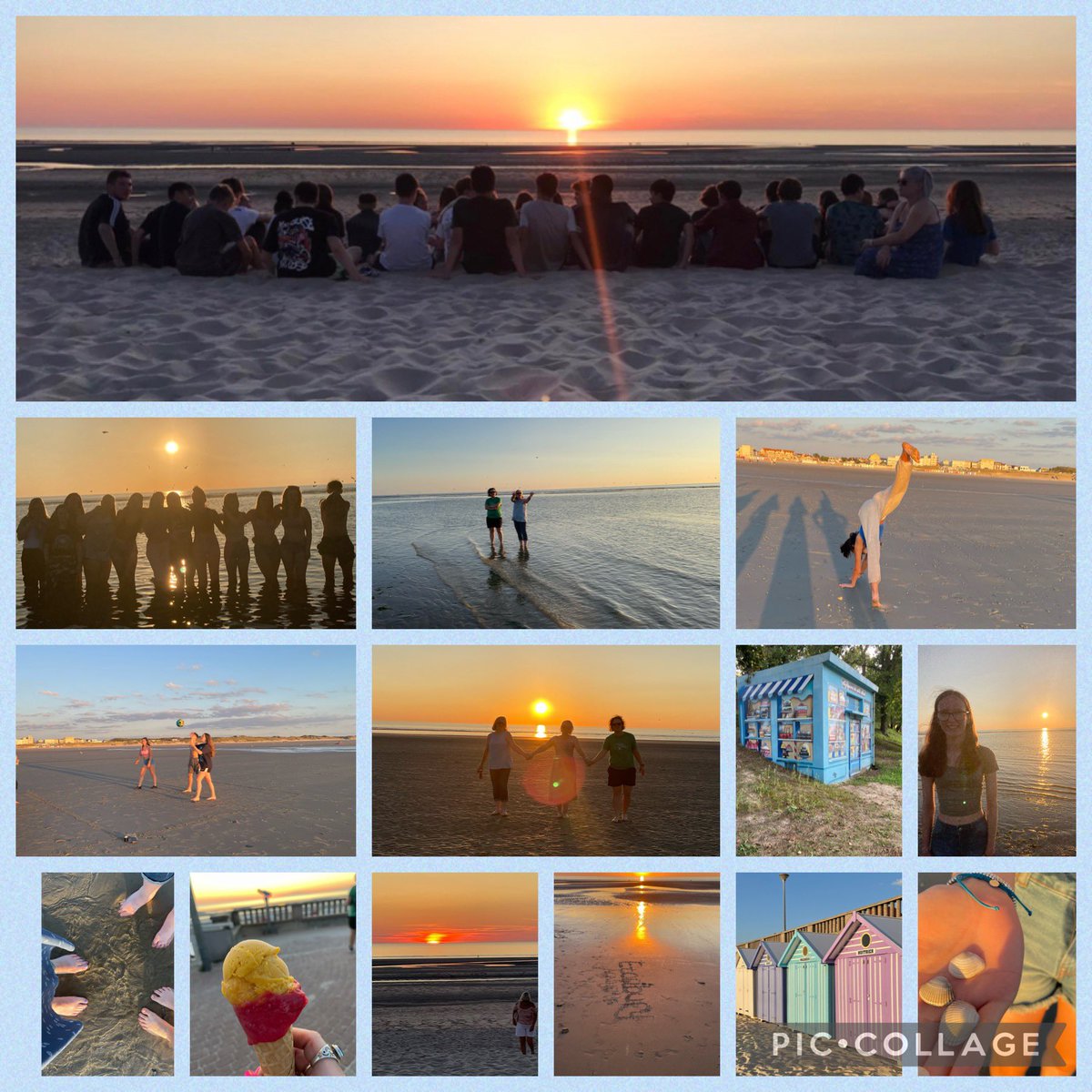 Lovely day today, apple farm, bee museum &amp; Stella Plage this evening ☀️☀️☀️