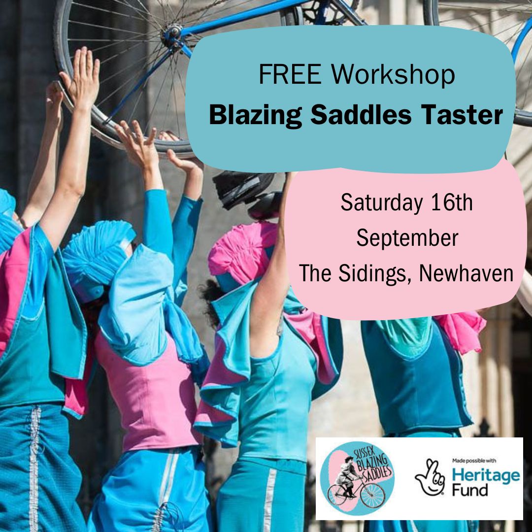 Want to learn how to dance with your bicycle? Join @bicycleballet on Sat 16 Sept at The Sidings, Newhaven, we will be hosting a FREE workshop where you can learn new skills &amp; boost your cycling confidence! <a href="/heritageopenday/">Heritage Open Days</a> <a href="/HeritageFundL_S/">The National Lottery Heritage Fund London & South</a> <a href="/SussexComDev/">SCDA</a> 

eventbrite.co.uk/e/bicycle-ball…
