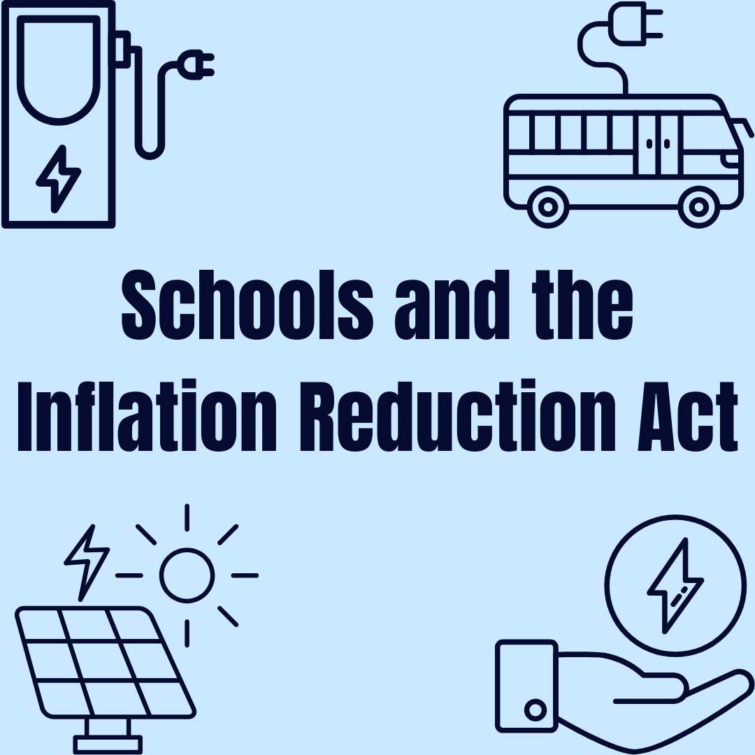 ⚡News flash! ⚡The #InflationReductionAct offers new non-competitive federal funding for every school across the country. Help us spread the word @AASAHQ @ASBOIntl @K12Facilities @NSBAPublicEd @schoolbpartners by sharing our new resource: undauntedk12.org/schools-and-th…