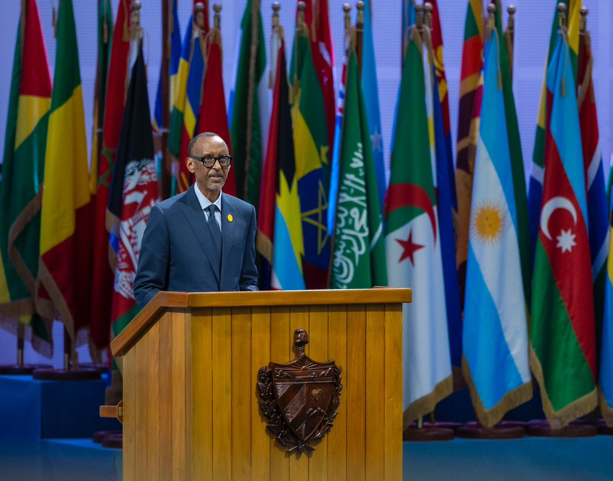 UrugwiroVillage's tweet image. “South-to-South cooperation can mean different things. But in our context, it should be about changing the narrative that developing countries cannot be part of global solutions, for ourselves and the whole world. Beyond science and technology, we have a lot to offer the world,…