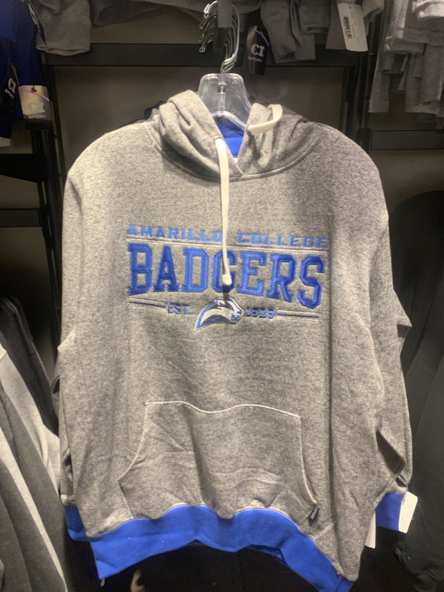 ACBookstore's tweet photo. While we know that it is warming up again, hoodie weather is right around the corner. Have you picked out your new fall look yet? Come check out the new arrivals and find your fall favorite! #badgercentralbookstore #fallvibes #hoodieseason https://t.co/6hCvbGzZ2m