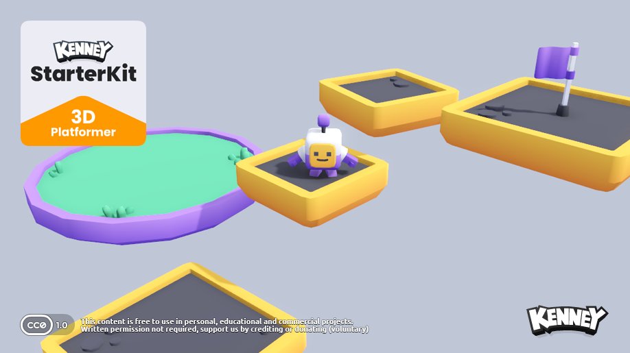 Waiting for approval on the @GodotEngine Asset Library for this but here's the git already for Starter Kit 3D Platformer!

Do let me know how I can improve, do a pull, tell me how wrong I do stuff - I'm learning too!

github.com/KenneyNL/Start…

#gamedev