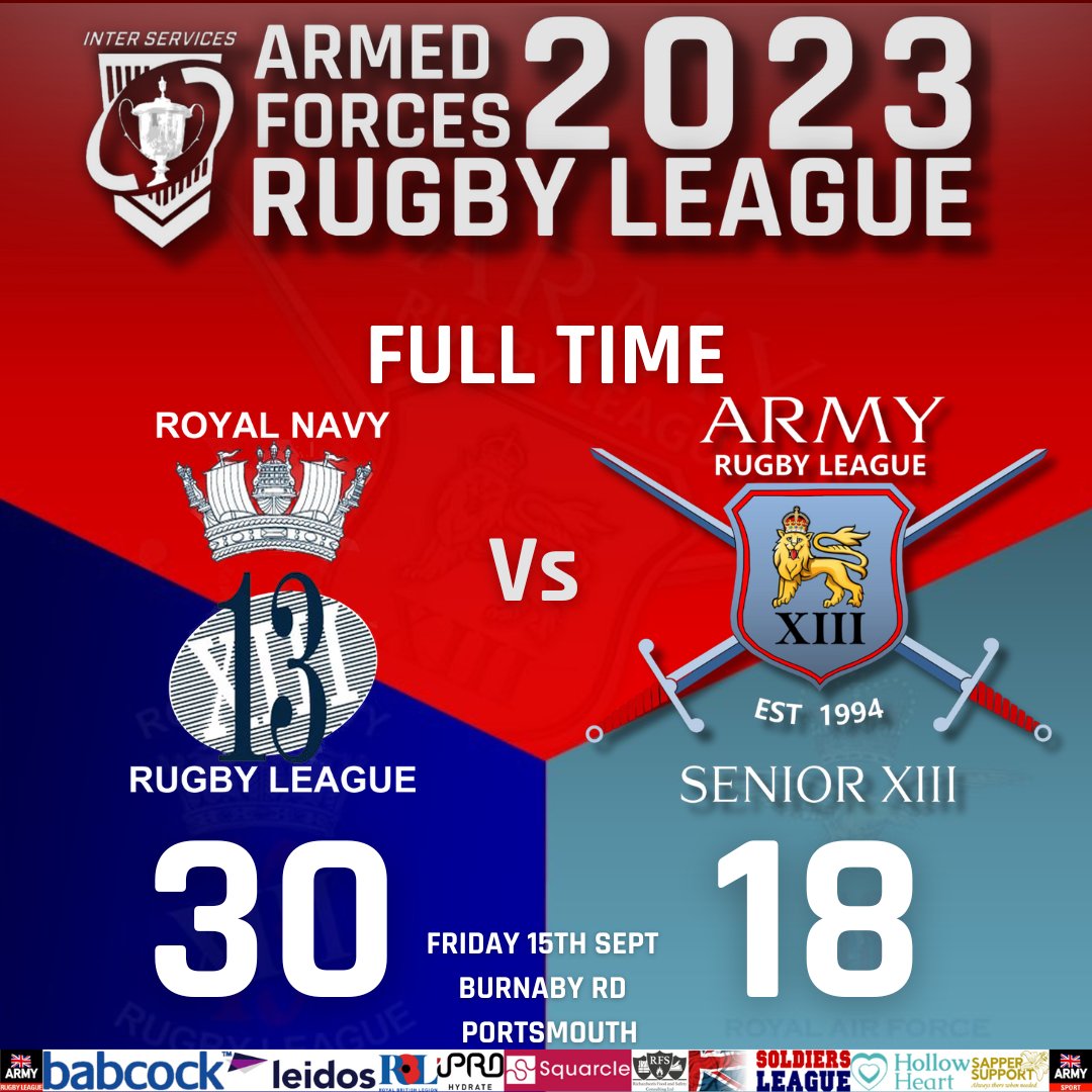 Army Rugby League tweet media