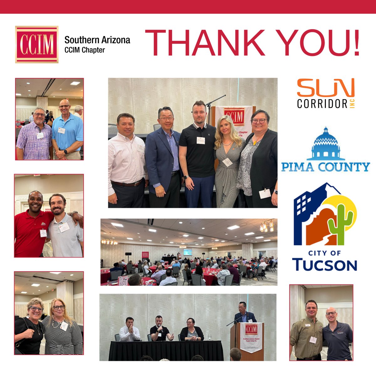 SAZ CCIM would like to thank to Daniela Gallagher,  and our panel for sharing insights on promoting Southern Arizona worldwide! 🌎

#SouthernArizona #thankful #TucsonDestination #EventAlert #CCIM