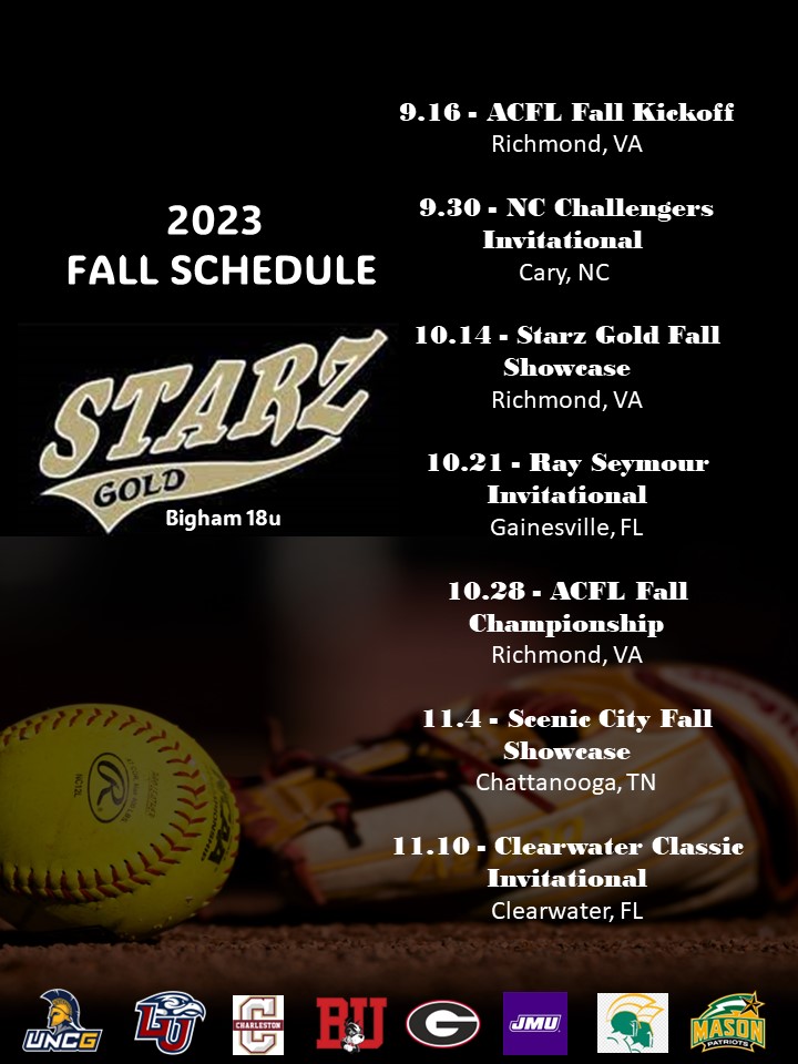 Starz 18u Gold (@18ustarz) on Twitter photo Hitting the dirt for another season, picking up a few new players in the off season. Starz Bigham is glad to have <a href="/emmasalzman24/">Emma Salzman 2024</a> <a href="/BayleeBeachler/">Baylee Beachler</a> and <a href="/avery_0013/">Avery Townsend</a>. <a href="/StarzGold/">StarzGold</a> <a href="/StarzGoldEvents/">Starz Gold Events</a> Hitting the dirt for another season, picking up a few new players in the off season. Starz Bigham is glad to have <a href="/emmasalzman24/">Emma Salzman 2024</a> <a href="/BayleeBeachler/">Baylee Beachler</a> and <a href="/avery_0013/">Avery Townsend</a>. <a href="/StarzGold/">StarzGold</a> <a href="/StarzGoldEvents/">Starz Gold Events</a>