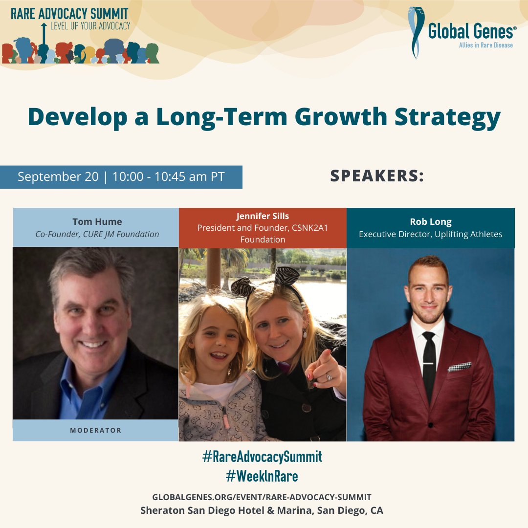 GlobalGenes's tweet photo. Build your community. Gather insights into strategic planning, recruiting active leaders and tracking success for your organization's growth.
Live Stream here: https://t.co/6iGp2OtsXW
@curejm @csnk2a1org @UpliftingAth
#WeekInRARE #CareAboutRare #RareDisease #GGSummit #GGSummit23 https://t.co/LcmYZcPXTF