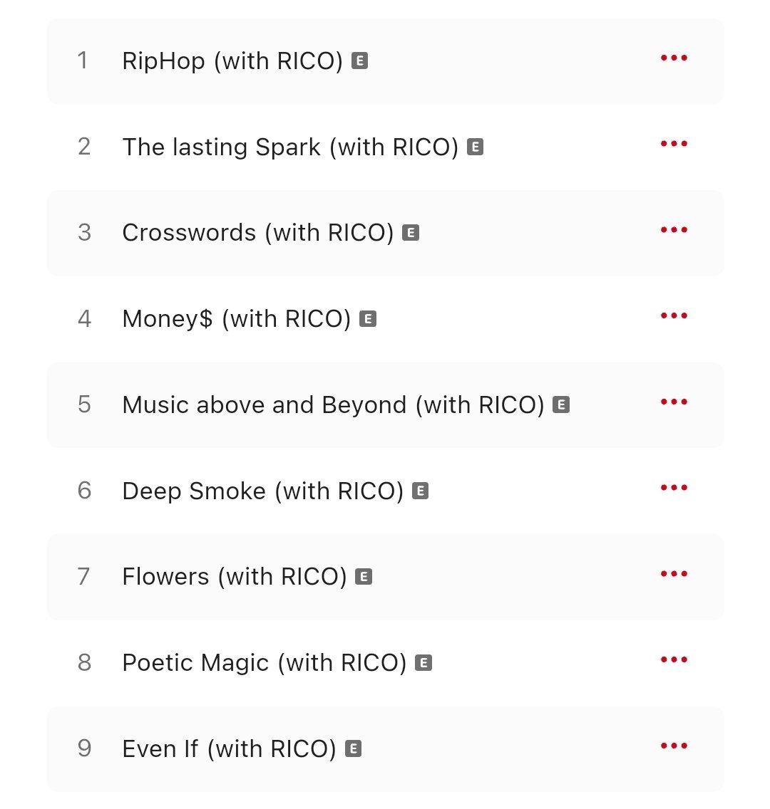 #Tracklist #Album #Out #Now #Music #Holandez #media #Rico #Holandezense #9 #4logy