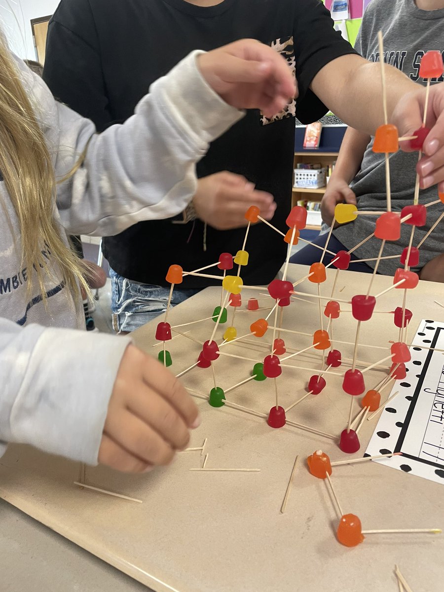 To celebrate Dot Day, fifth graders used teamwork and creativity to build towers using only toothpicks and Dots! <a href="/MFerraroMKE/">Mary Anne Ferraro</a> <a href="/KFernandez_STEM/">Ms. Fernandez</a>