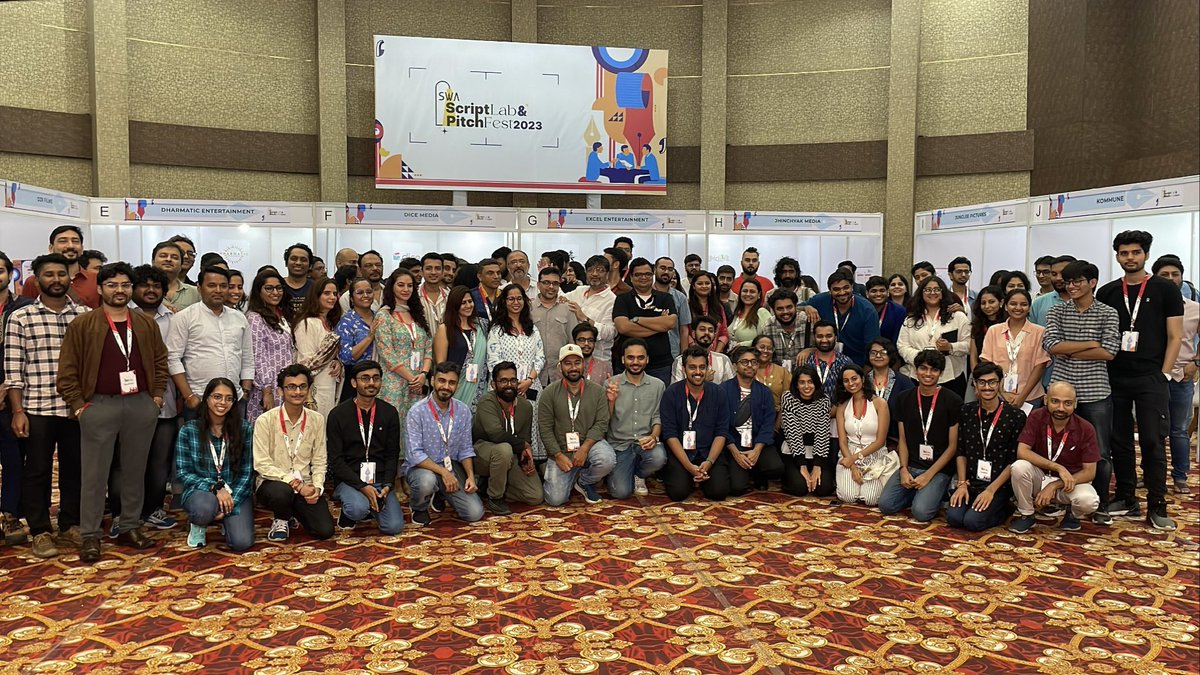 swaindiaorg's tweet photo. And that’s a WRAPPPPPPP of Pitchfest at SWA!

#SWA #Scriptlab #pitchfest #mentoring #screenwriters #writers #writerslab #script #screenwriting @zamahabib @suhaelanwer @15_preeti @sweksha_bhagat @robinbhatt @satysingh https://t.co/zPWzwW13dO