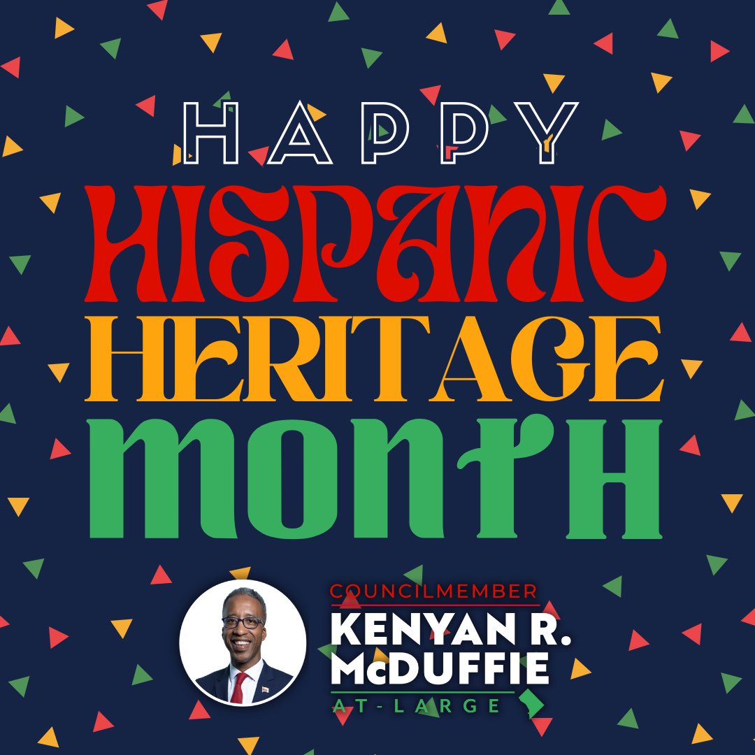 Today we celebrate the beginning of Hispanic Heritage Month! A time to honor and appreciate the rich culture, history, and contributions of the Latino community. Together, let's celebrate the diversity and legacy that enriches our city. #HispanicHeritageMonth