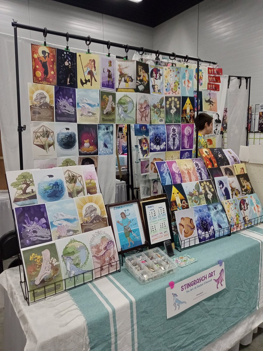 Gooood Afternoon #EdmontonExpo! I'm selling Prints &amp; Sticker sheets! Come find me at Table A320 in the Artist Alley!