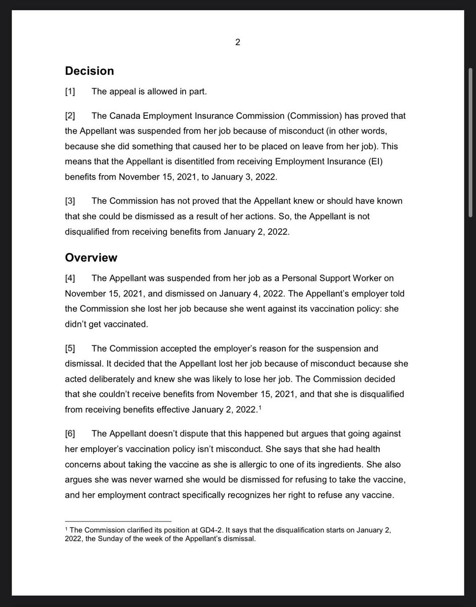 chickfrmontario's tweet photo. I won my appeal for unemployment benefits with the Social Security Tribunal of Canada. I won my appeal because of someone else’s decision from the tribunal. So I am posting mine here incase there is anyone out there it might help. https://t.co/PvnmzngWDS