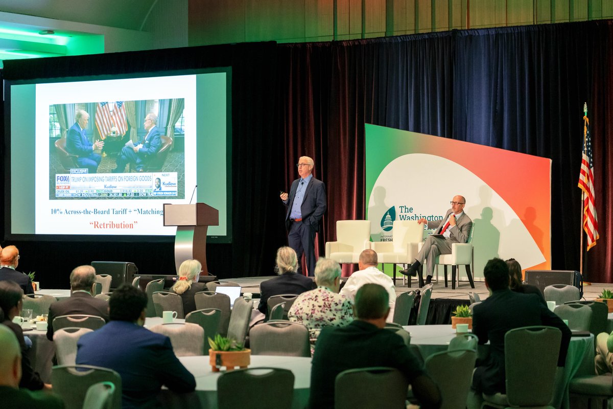 IntFreshProduce's tweet photo. Rounding out the 2023 Washington Conference (#TWC2023), attendees dove into priority issues with IFPA through the U.S. Food and Drug Administration Food Safety Forum and the International Trade Forum featuring expert panelists and an interactive breakout set up. #PowerofFresh https://t.co/w7B3DWHVjT