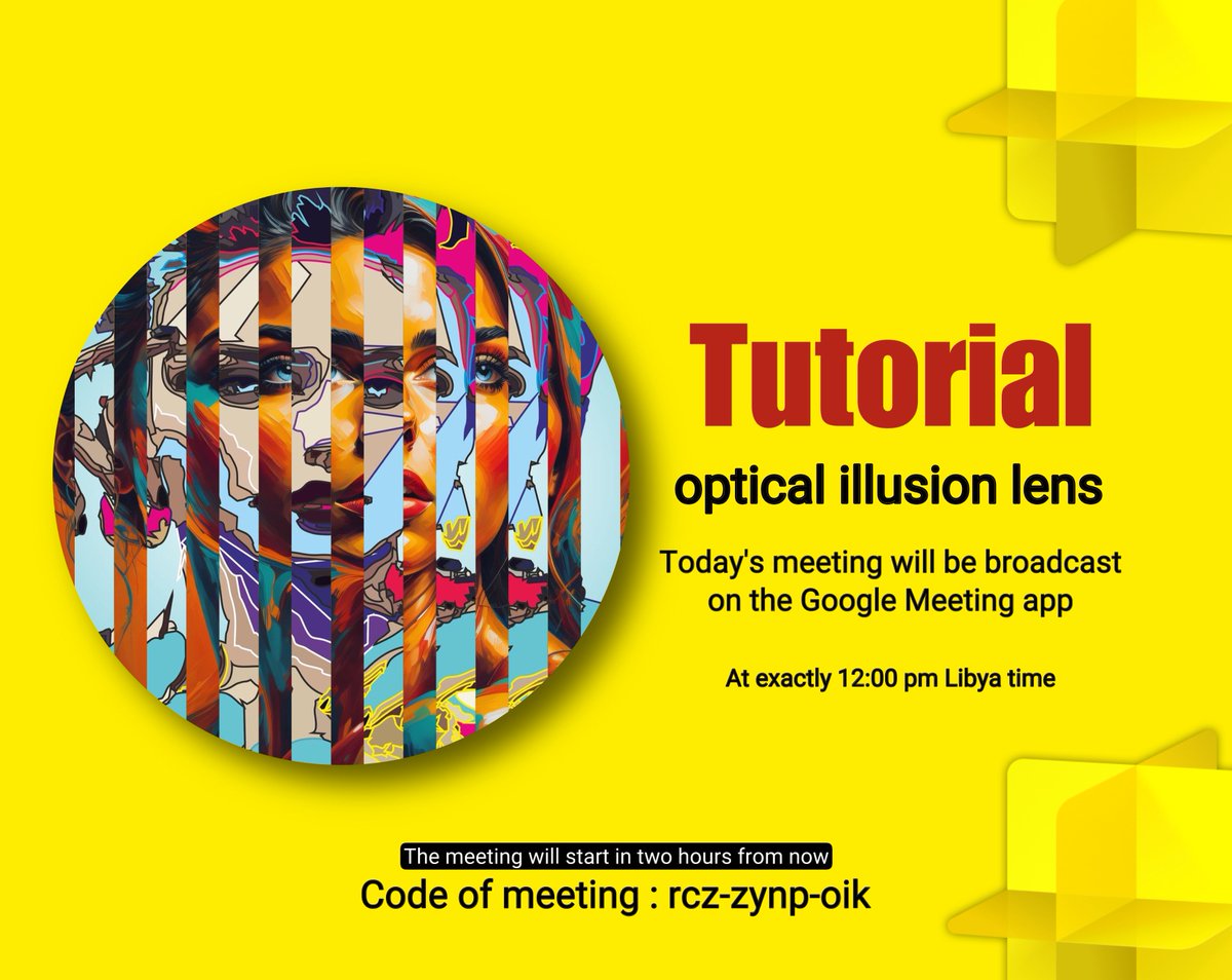 There are #tutorials I will be explaining today in a Google app meeting on how to make these two lenses, so stay tuned. Here is the code for the meeting room : rcz-zynp-oik 

<a href="/SnapAR/">Snap AR</a> | @RayanZahab | <a href="/ksasln/">Snap Lens Community KSA</a>