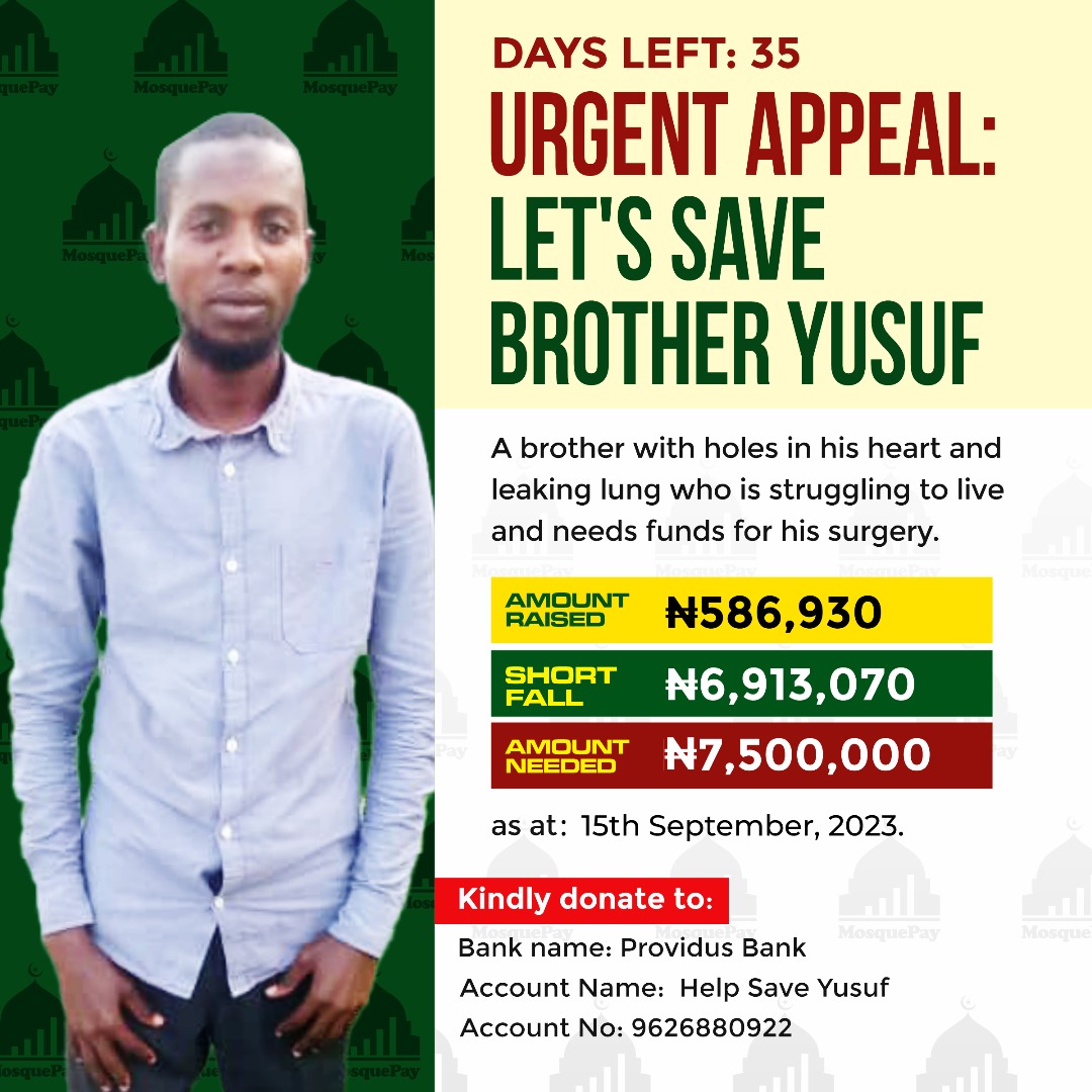 SuccesCareer's tweet image. Guys, as you&apos;re retweeting, Please support and retweet this too to save a brother&apos;s life.

Updated Amount