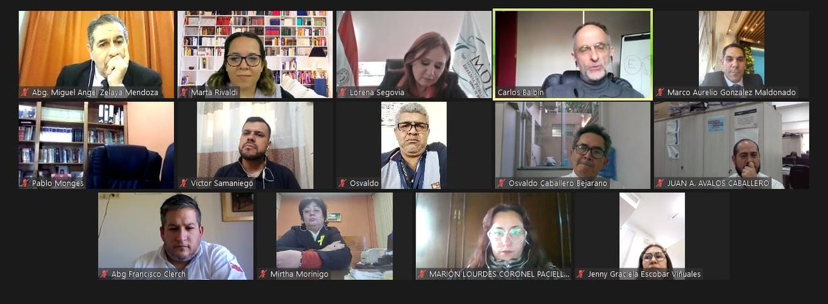 MDP_py's tweet photo. [HOY] Se dio inicio al "Ciclo de Conferencias sobre Derecho Administrativo", organizado por el #ITSDP.

La disertación estuvo a cargo del  Prof. Carlos Balbin (Arg.), quien conversó sobre la Teoría de la Responsabilidad del Estado en el marco de la Convención Americana. https://t.co/gBsJcRDtKu