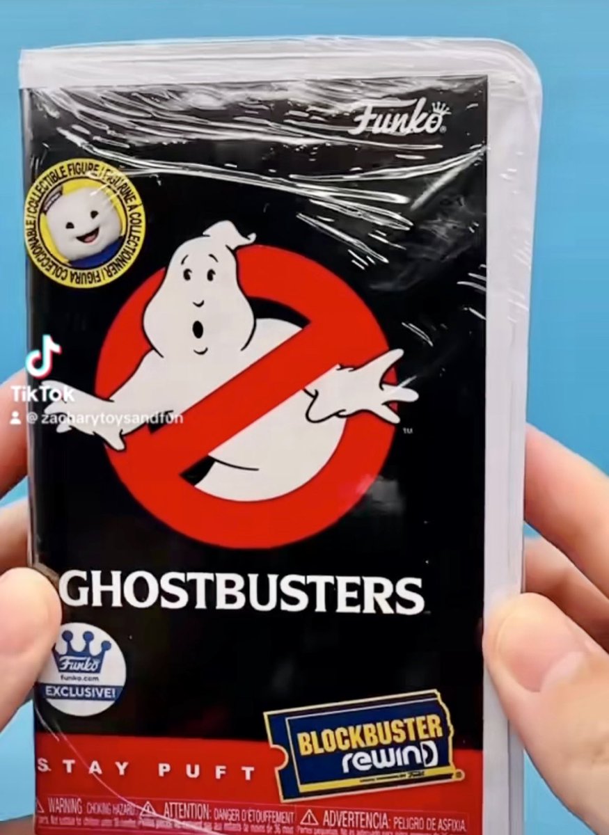 ZacharyToysFun's tweet photo. Rewind classic its Stay Puft. Who ya gonna call? Check out on TikTok:
https://t.co/enUjLoQn3u
#funkorewind #ghostbusters #staypuft #love #marshmellowman #blockbuster #vhs #ghost #buster #funko #funkopop #funkocollector #funkos #funkotiktok #collection #collectibles #vhsvideo https://t.co/9gvxzemXwM