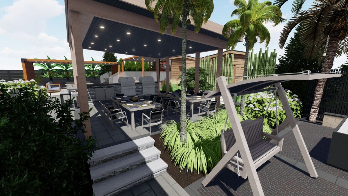 AHSpools's tweet photo. There's nothing more breathtaking than a comfortable space and beautiful scenery that will wow everyone from your guests, relatives, and even yourself! With Action Home Services, any vision you have such as this captivating 3D renderings design can be turned into reality! 🩷😍🥰 https://t.co/Y9LameyHtK
