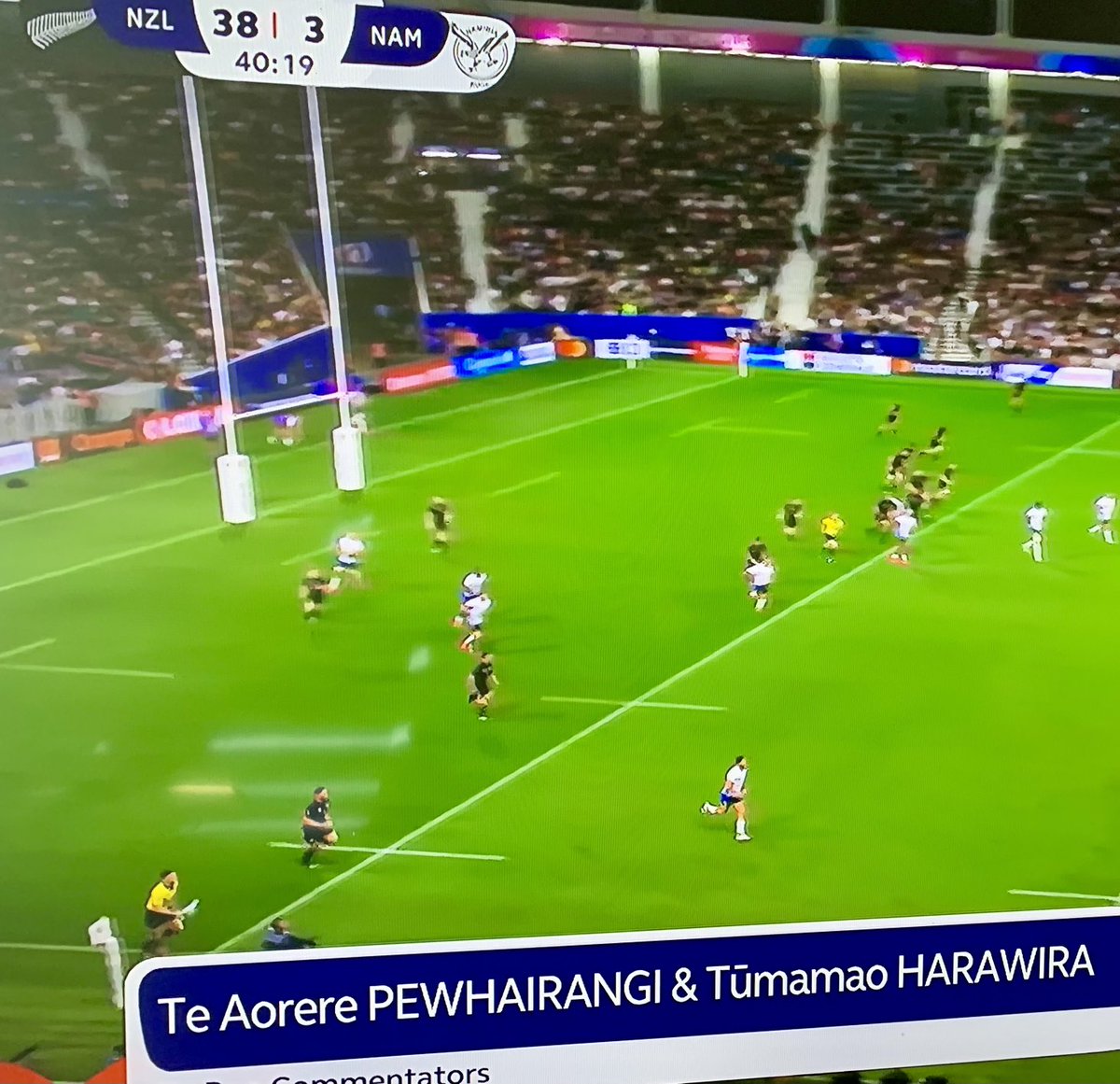 IraHeyder's tweet photo. 🤖t1w1 purar1 rawe te karanga ne1 nanu pai te rongo me mihi k@ t1ka #ttntiwi #ttntākaro #RWC2023 #tetimesniu https://t.co/EBqBlU6w01