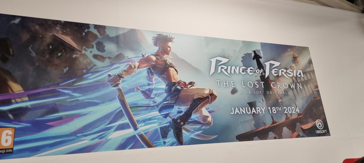 DaveWoodwardAC's tweet photo. Had such a fun time at my first WASD event in London, spending it with friends, old &amp; and new, and also the Ubi Family 💚 
It was great to see Abubakar Salim again (Bayek from Assassins Creed Origins) and watch him enjoy the upcoming Prince of Persia 

#UbisoftUK
#WASD https://t.co/9S9n4d2dZc