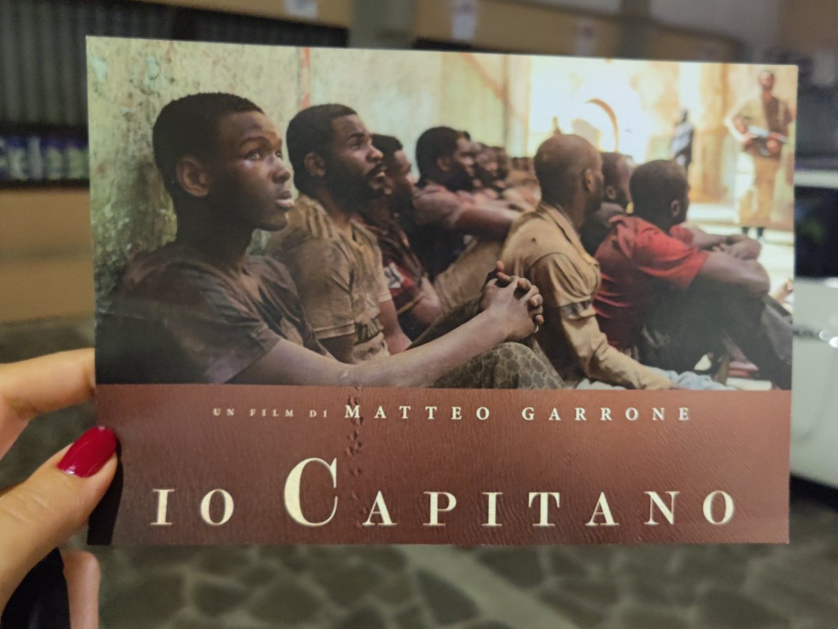 ASmerilli's tweet photo. #IoCapitano ! Sguardo nuovo per dar voce ai sogni, odissea contemporanea: mi ha ricordato che ogni storia merita attenzione, ogni vita è unica, e la barbarie non può distruggerla. https://t.co/LZv3Myt8Kz
