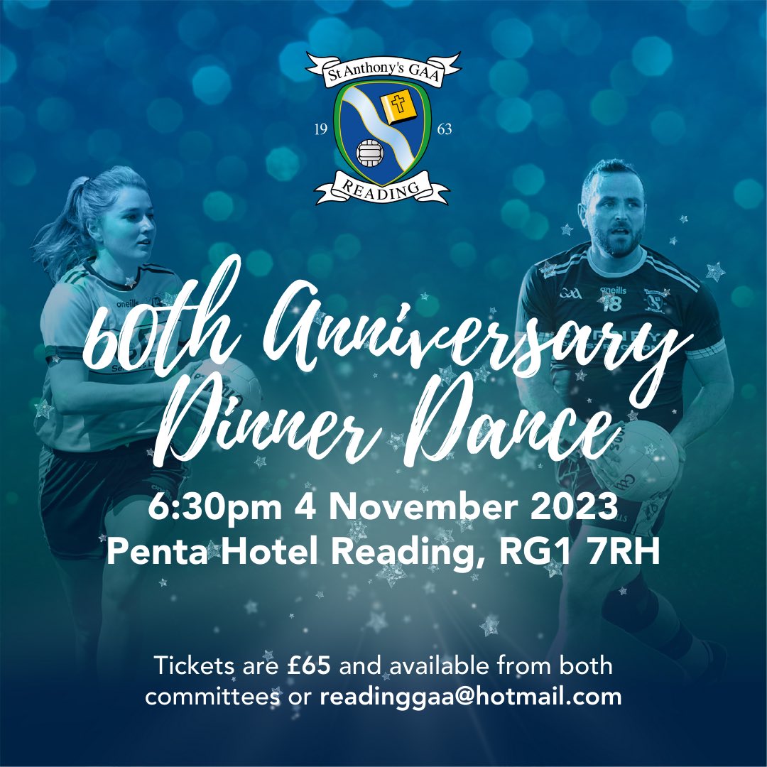 Tickets are now on sale for what should be a brilliant night celebrating our great club! Tickets are limited so be sure and get your ticket early!