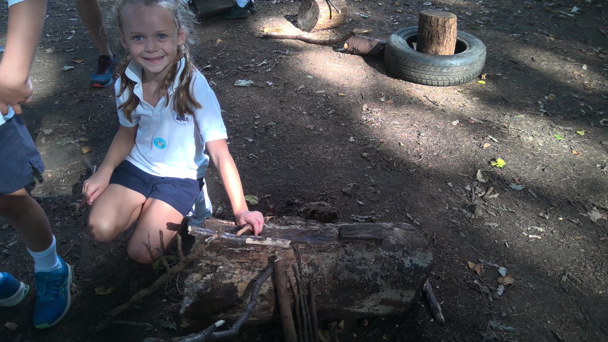 HZG_OutdoorEd's tweet photo. #HazlegroveYear3 have had great fun building obstacle courses for the squirrels today! #HazlegrovePrep #HazlegroveOutdoorEd https://t.co/D6Ib8qJHQH